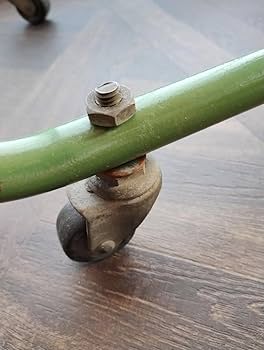 Amazon.co.jp: 昭和レトロ ワイヤーワゴン キャスター付 店舗什器 家具