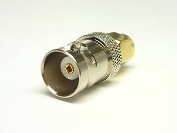 Amazon | RF アンテナ 変換コネクターリバース型SMA-BNC J （ 同軸
