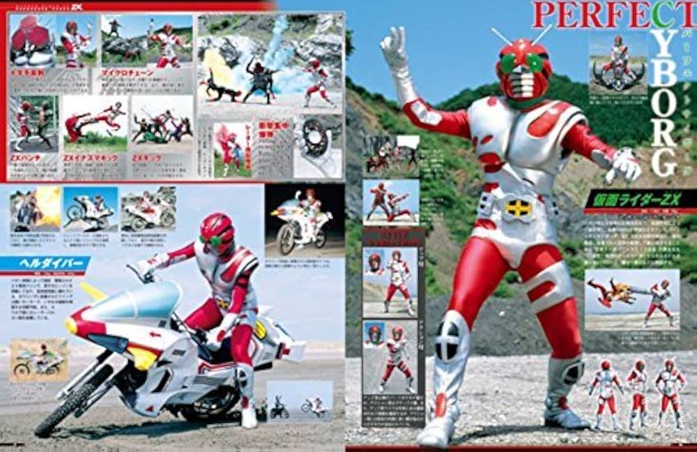 Amazon.com: Showa Kamen Rider vol.9 : Kamen Rider ZX (Heisei rider