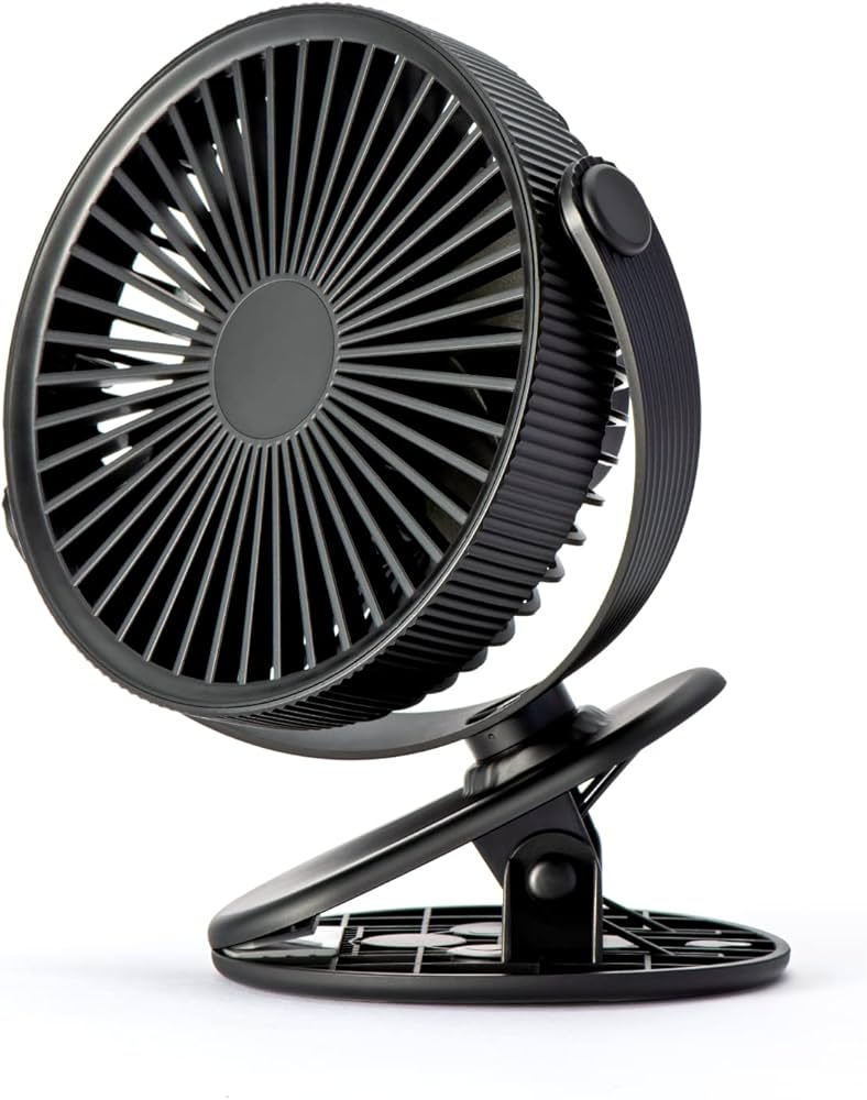 Amazon | LACITA ポータブル扇風機 ENERFAN クリップ式 マグネット式