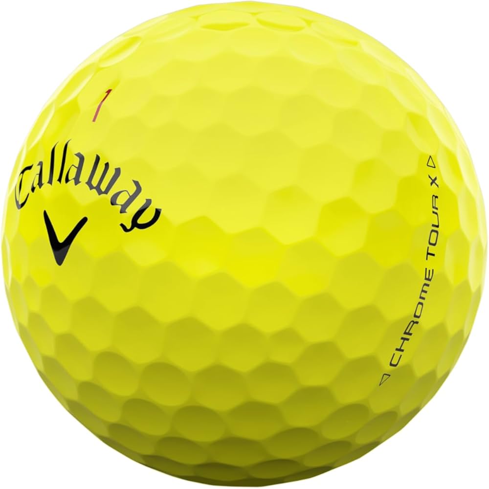 Amazon.co.jp: Callaway (キャロウェイ) ゴルフボール Chrome Tour X
