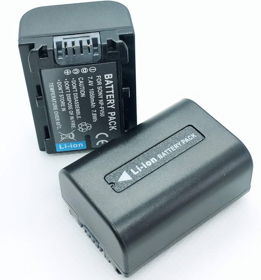 Amazon.com : Rechargeable Battery 2 Pack for Sony HDR-CX150 HDR