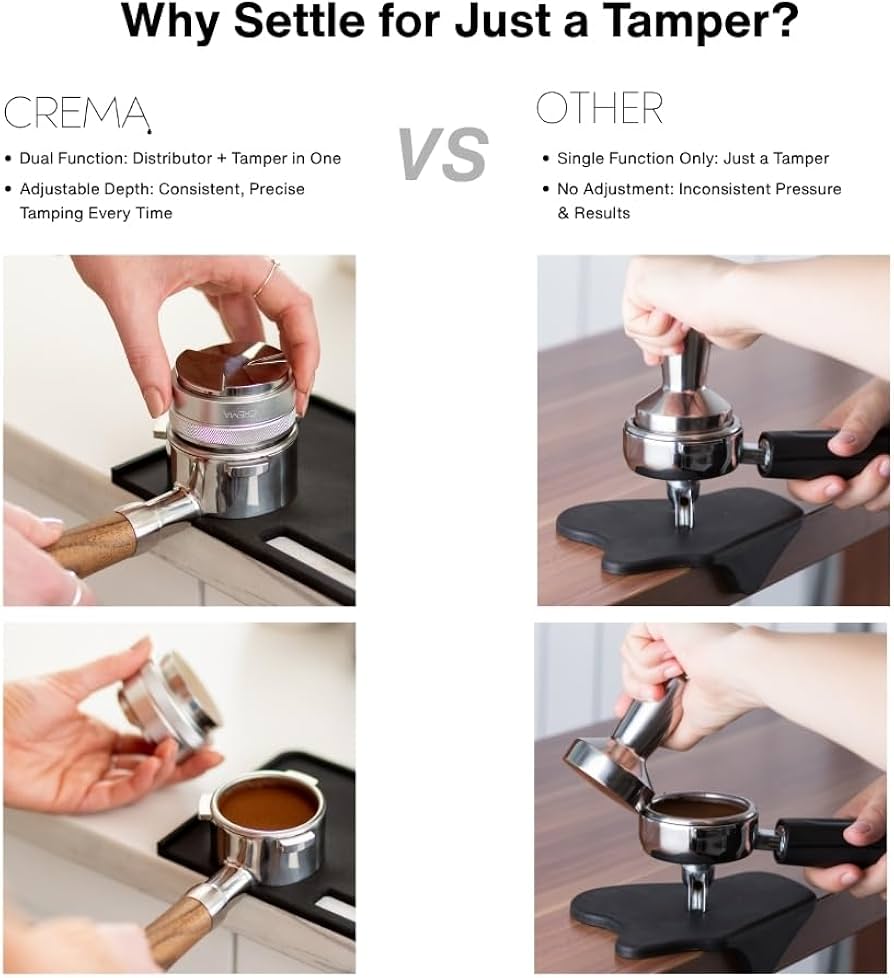 Amazon | CREMA Coffee Products 51mm ハンドタンパー & コーヒー