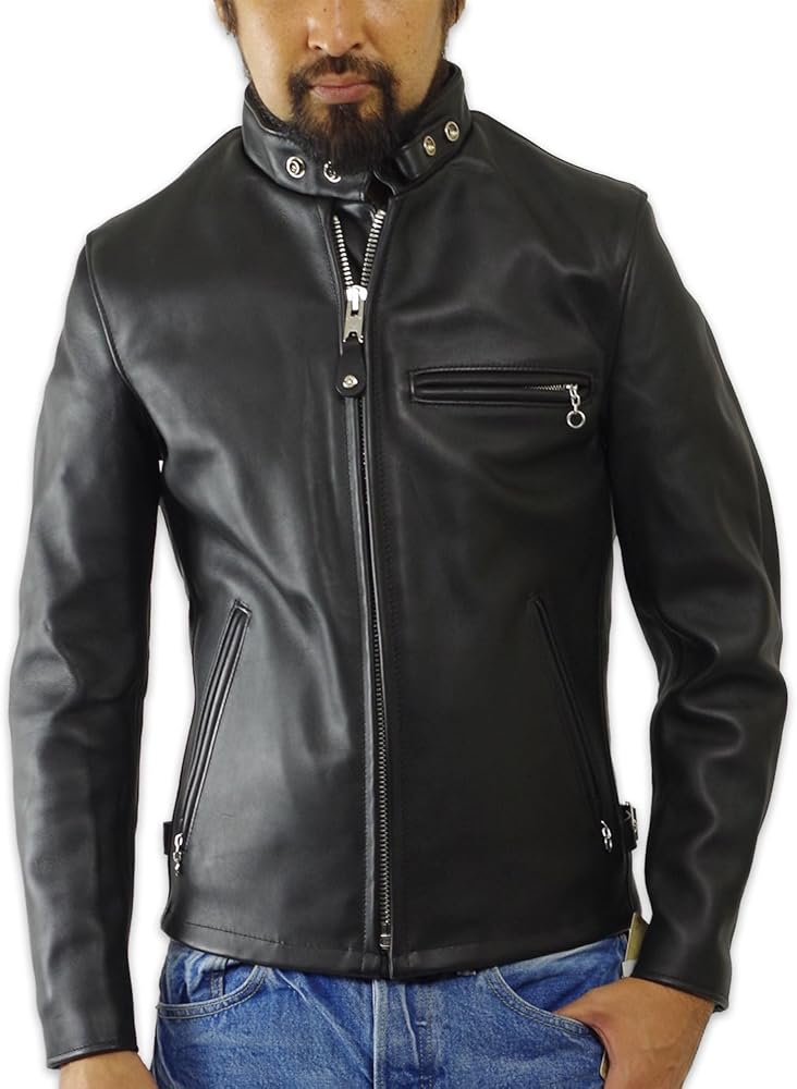 Amazon.co.jp: [ショット] SCHOTT 641 スタンドカラーシングル