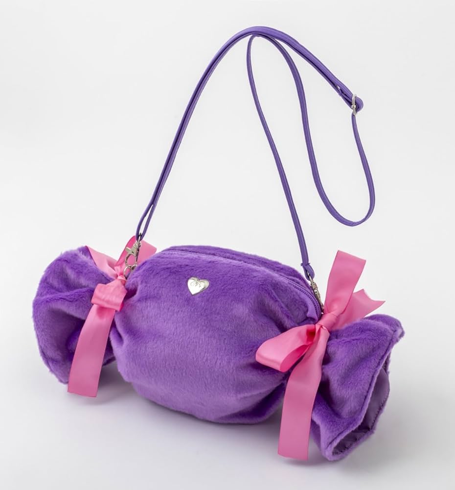 Amazon.co.jp: しなこキャンディ ファーポーチBOOK PURPLE