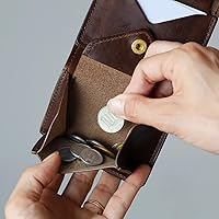 Amazon | [リアクト] クロムエクセルレザー 三つ折りミニ財布 (小銭