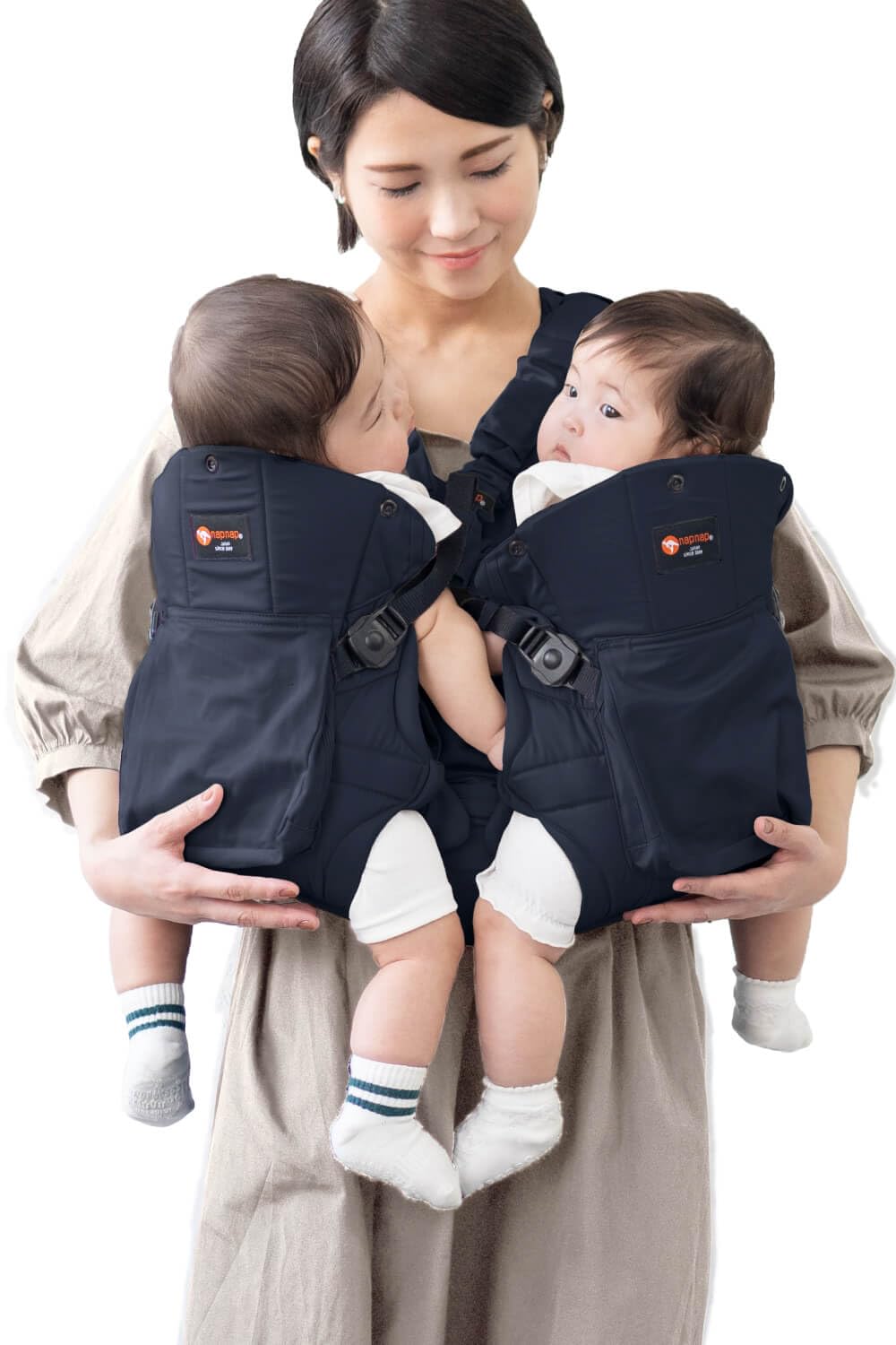 Amazon.co.jp: ナップナップ ふたご抱っこひも napnap 抱っこ紐 正規品