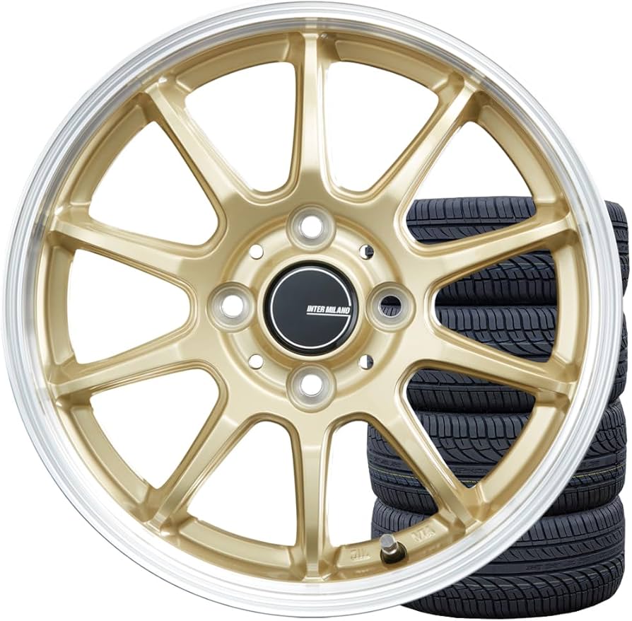 Amazon | 14インチアルミホイールタイヤセット 軽自動車 INFINITY