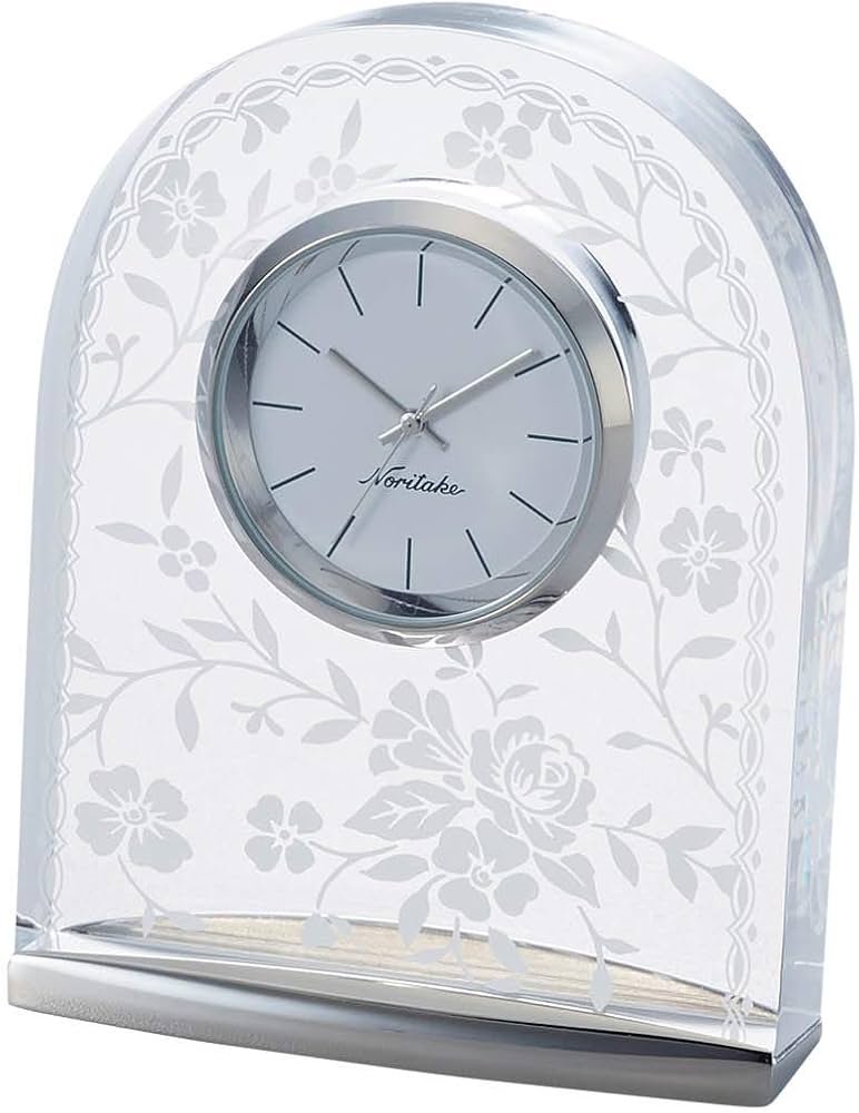 Amazon｜Noritake ノリタケ 置時計 高さ約8.5cm・幅約6.5cm・奥行き約