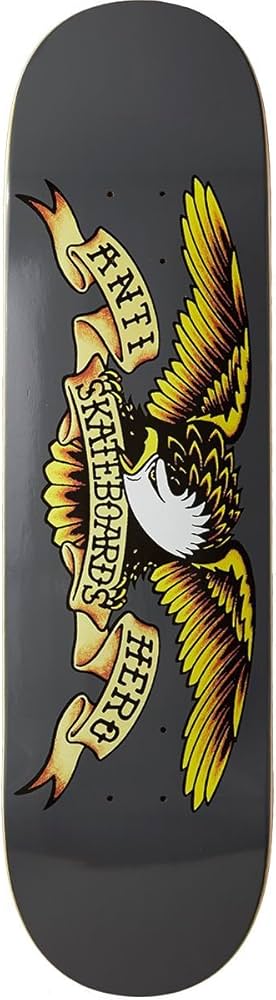 Amazon.com : Anti-Hero Classic Eagle Skateboard Deck - Grey - 8.25