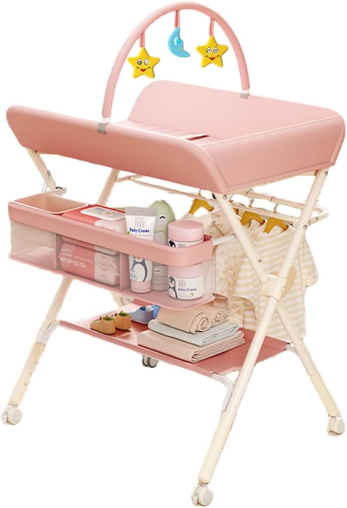 Amazon.co.jp: Bxzzuisベビーケア おむつ交換台 折りたたみ オムツ交換