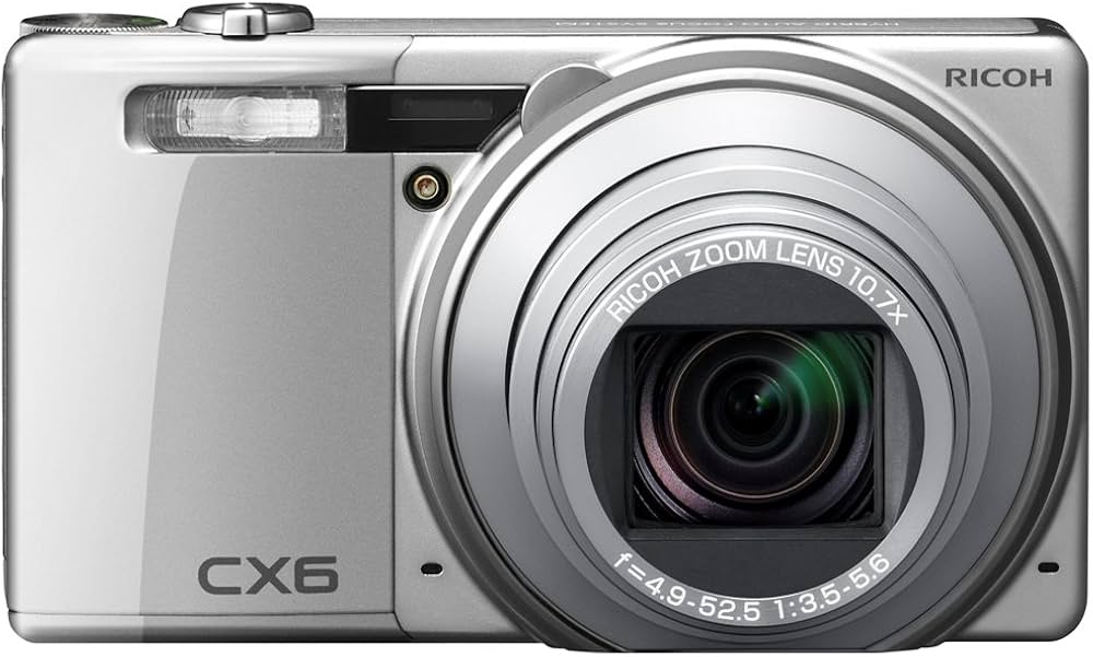 Amazon | RICOH デジタルカメラ CX6シルバー CX6-SL | コンパクト 通販