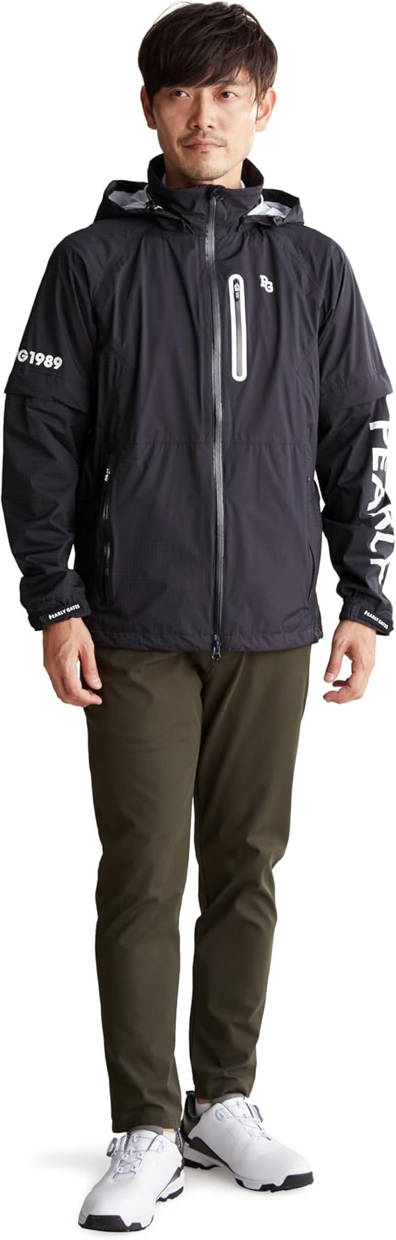 Amazon | [パーリーゲイツ] 継続定番商品 メンズ レインウェア