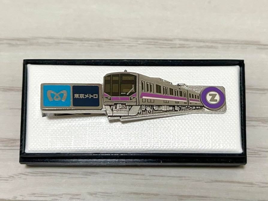 Amazon.co.jp: 東京メトロ 半蔵門線 08系 記念 ネクタイピン