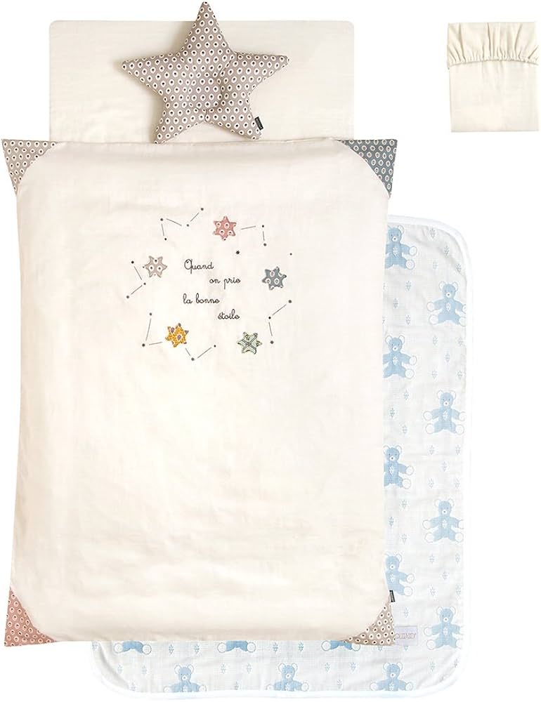 Amazon | 10mois(ディモワ)-SOULEIADO ベビー用おふとんセット