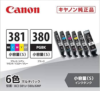 Amazon.co.jp: キヤノン Canon 純正 インクカートリッジ BCI-381(BK/C
