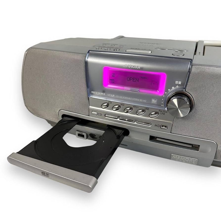 Víctor clavia memory 512 RD-M2-W CD-MD Víctor clavia memory 512 RD