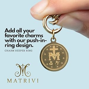 Amazon.com: Miraculous Medal - Virgin Mary Necklace - Tarnish Free