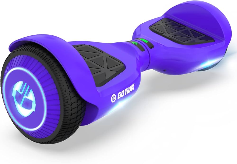 Amazon.co.jp: Gotrax EDGE Hoverboard, 6.5” Tires, LED Lights, 200W