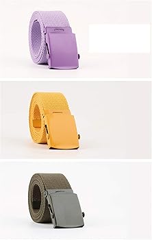 Andongnywell Men's Women's Nylon Belts Adjustable Web Military