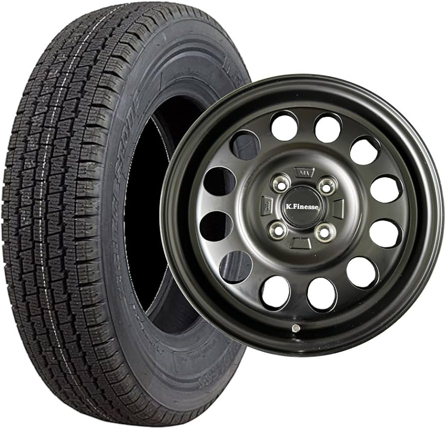 Amazon | (タイヤ)ブリヂストンスタッドレスタイヤ W300 145/80R12 80