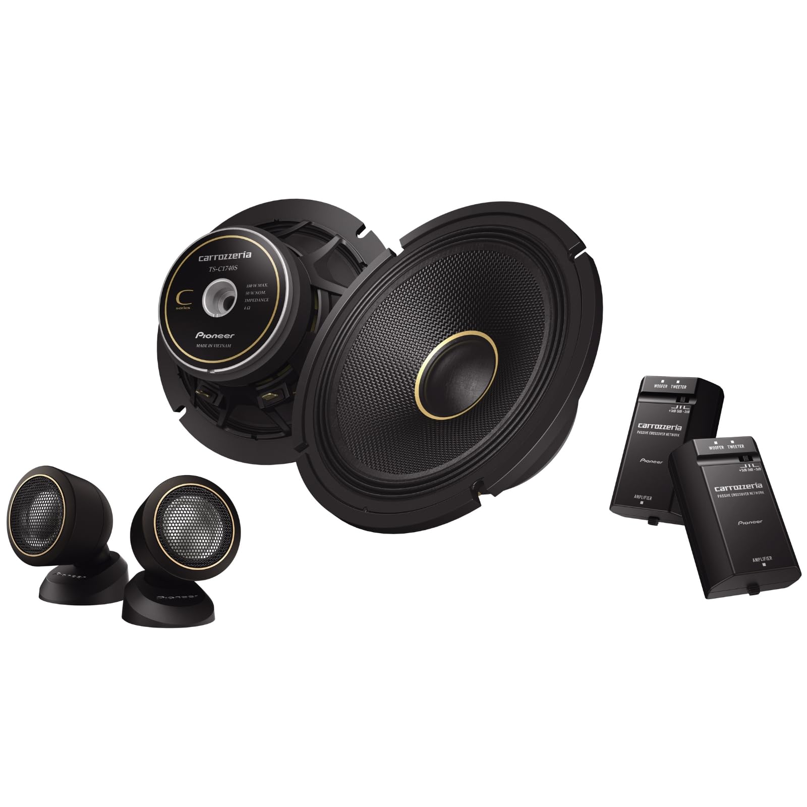 Amazon.co.jp: Pioneer TS-C1740S 17cm Custom Fit Speaker Separate 2