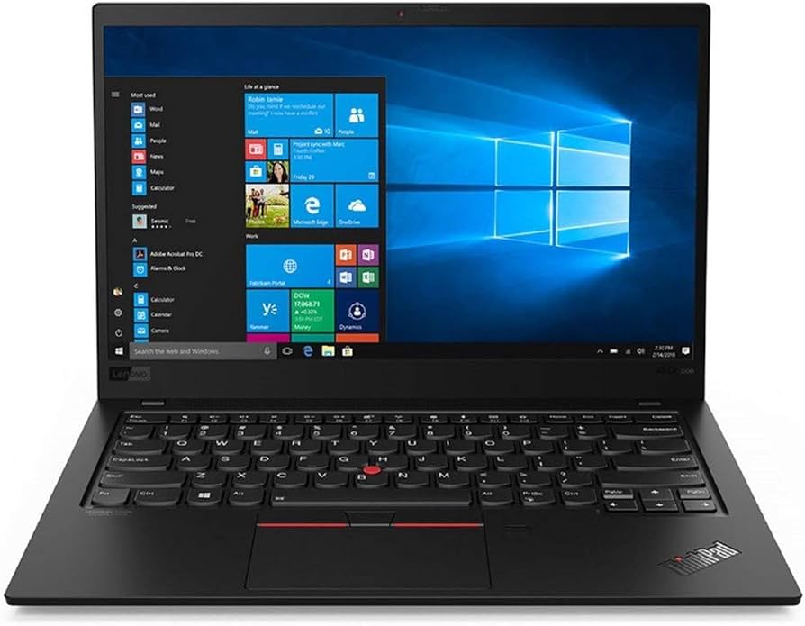 Amazon.com: Lenovo 20KH002RUS ThinkPad X1 Carbon Laptop, 14