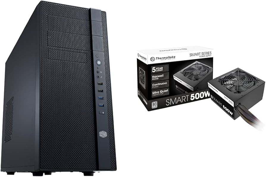 Amazon.com: Cooler Master N400 Mid-Tower Computer Case +