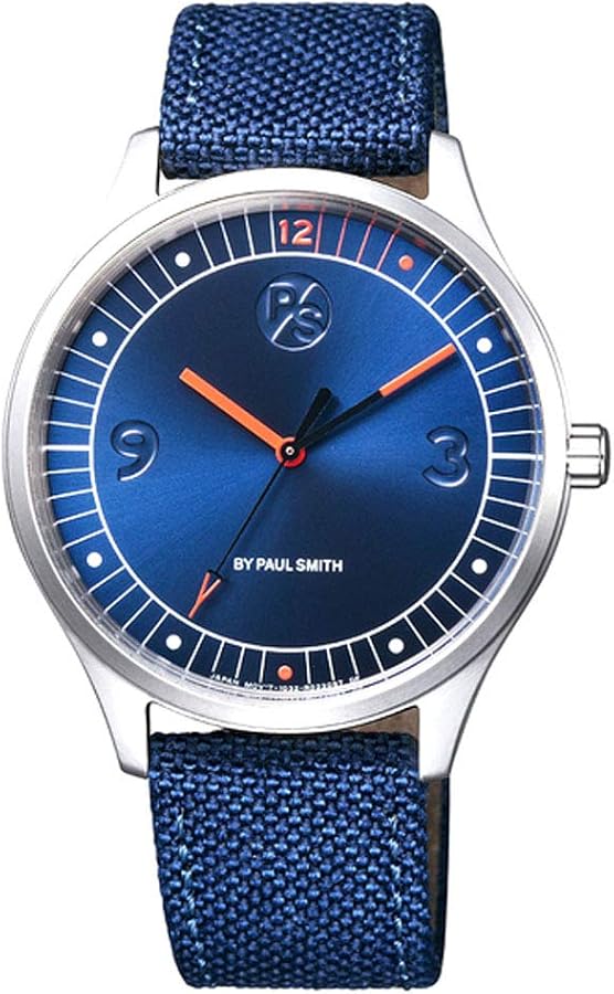 Amazon | Paul Smith ポールスミス PS 腕時計 ネイビー 1000本限定