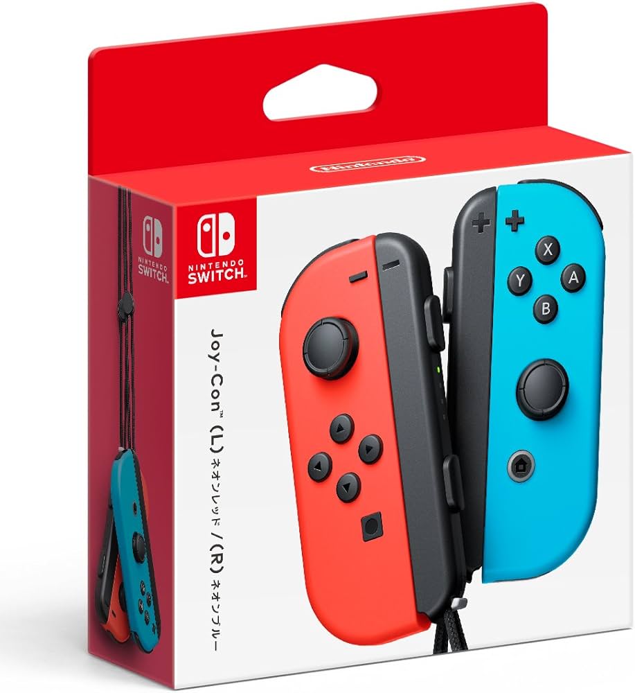 Amazon.com: Nintendo Joy-Con (L) neon red / (R) neon Blue : Video