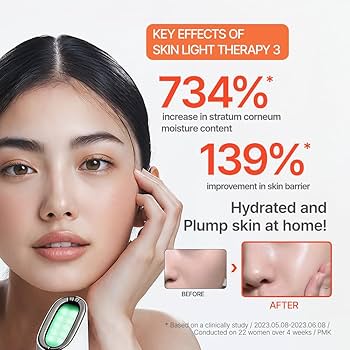 Amazon.com: MakeOn Skin Light Therapy III - 5 in 1 Massager, Real