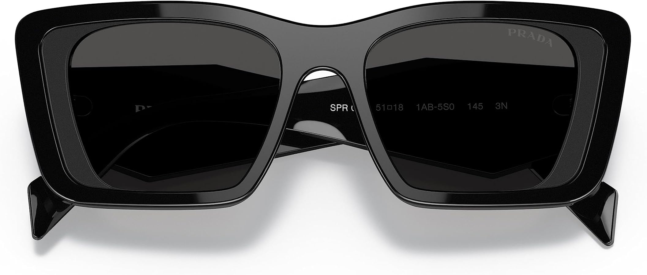 Prada PRADA SYMBOLE PR 08YS Black/Dark Grey 51/18/145 women