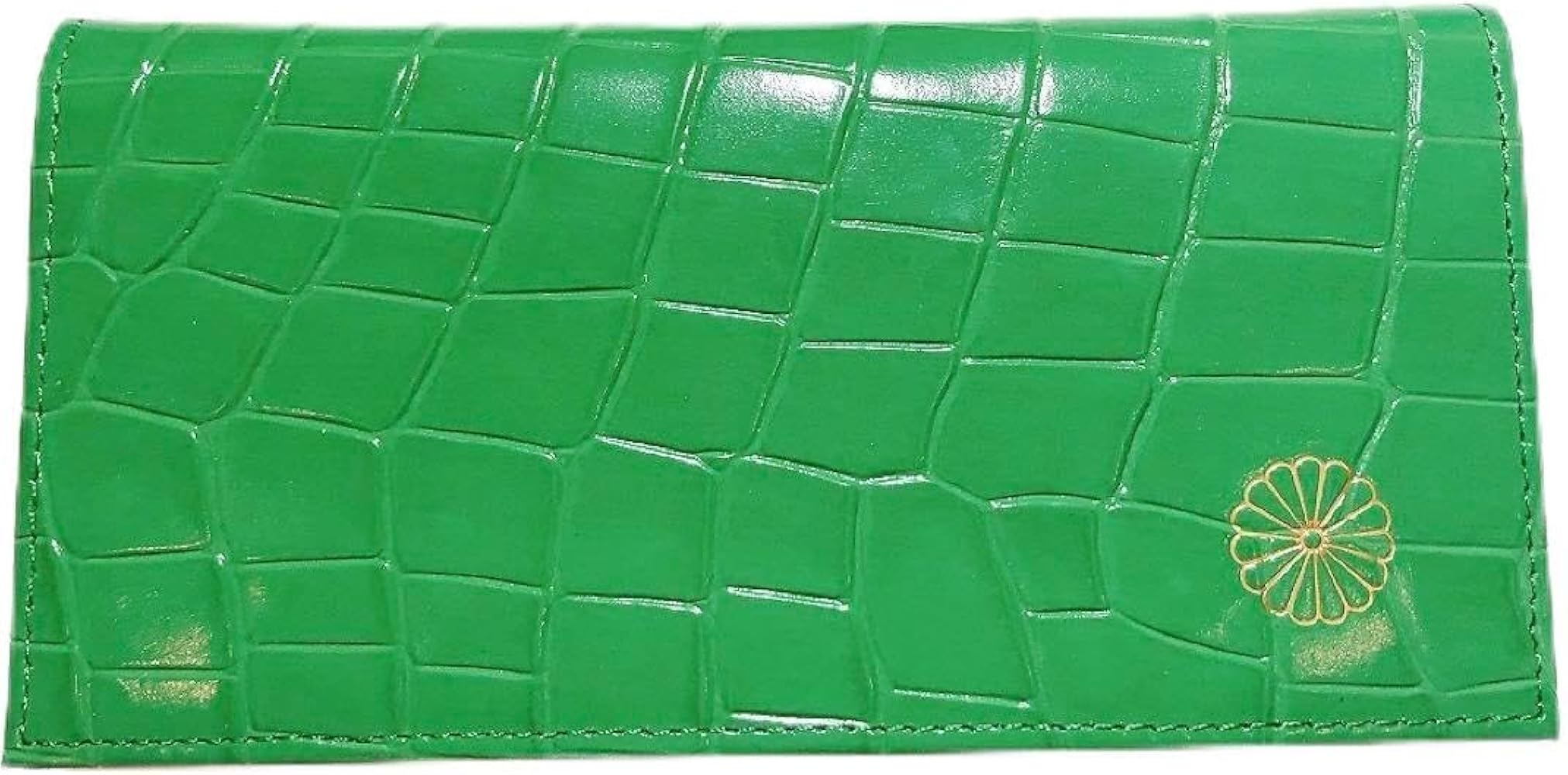 Amazon | 皇居 長財布 グリーン | ノーブランド品 | 財布