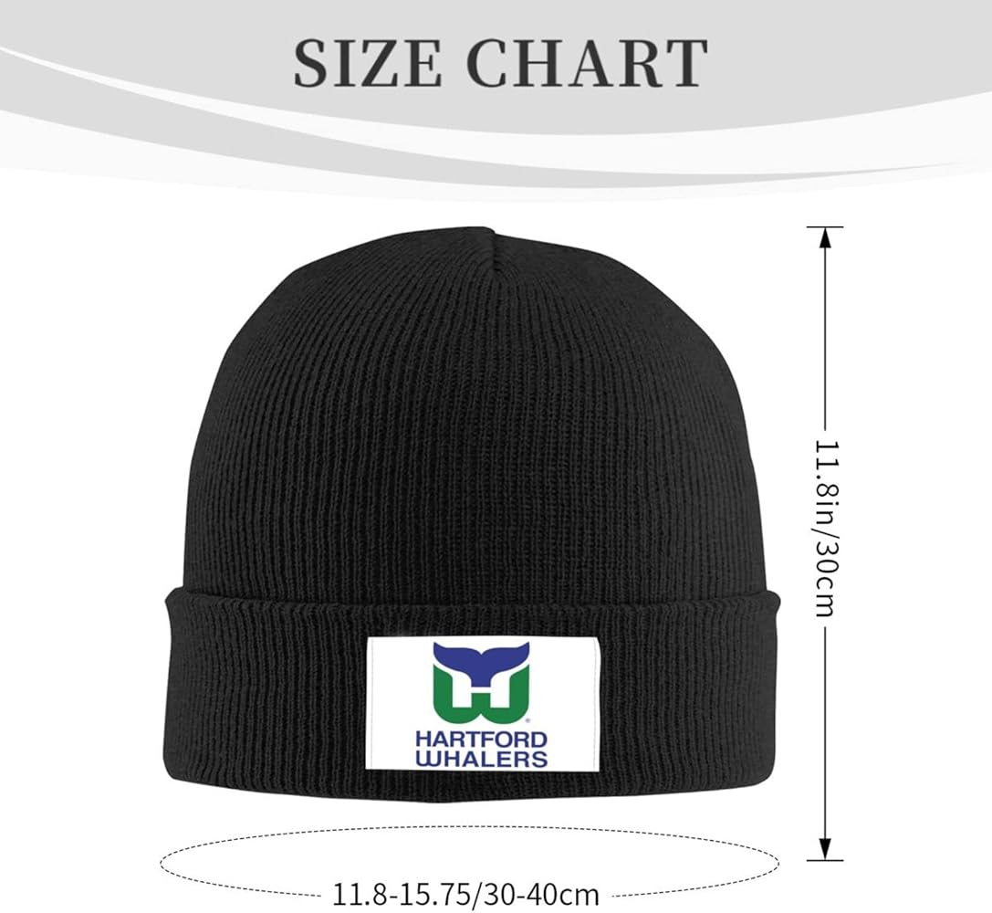 Ytulhtp Hartford Whalers Unisex Adult Knit Knit Hat Cap for Men