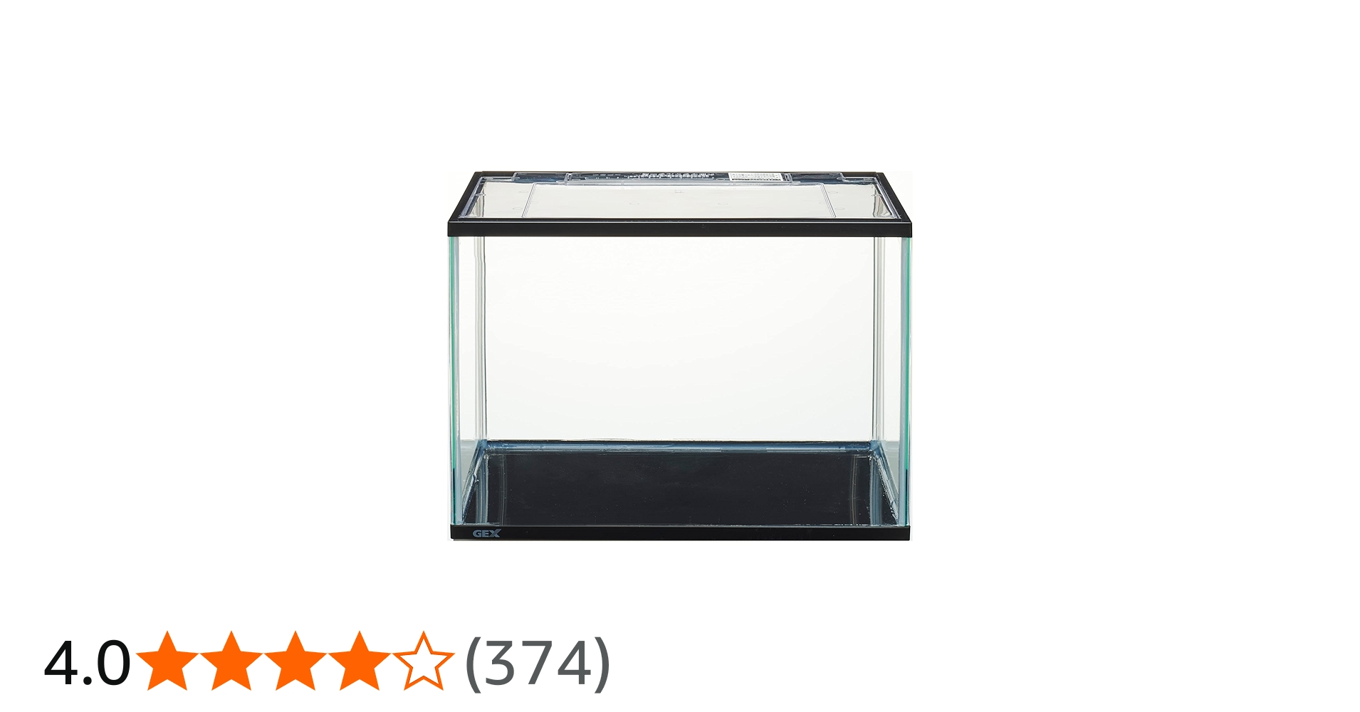 Amazon | GEX AQUARIUM ポリスチレン マリーナL水槽ブラック ブラック