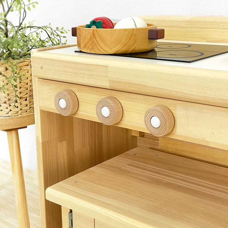 Amazon | ままごとキッチン＆デスク【A800】pap&mam | セット | おもちゃ