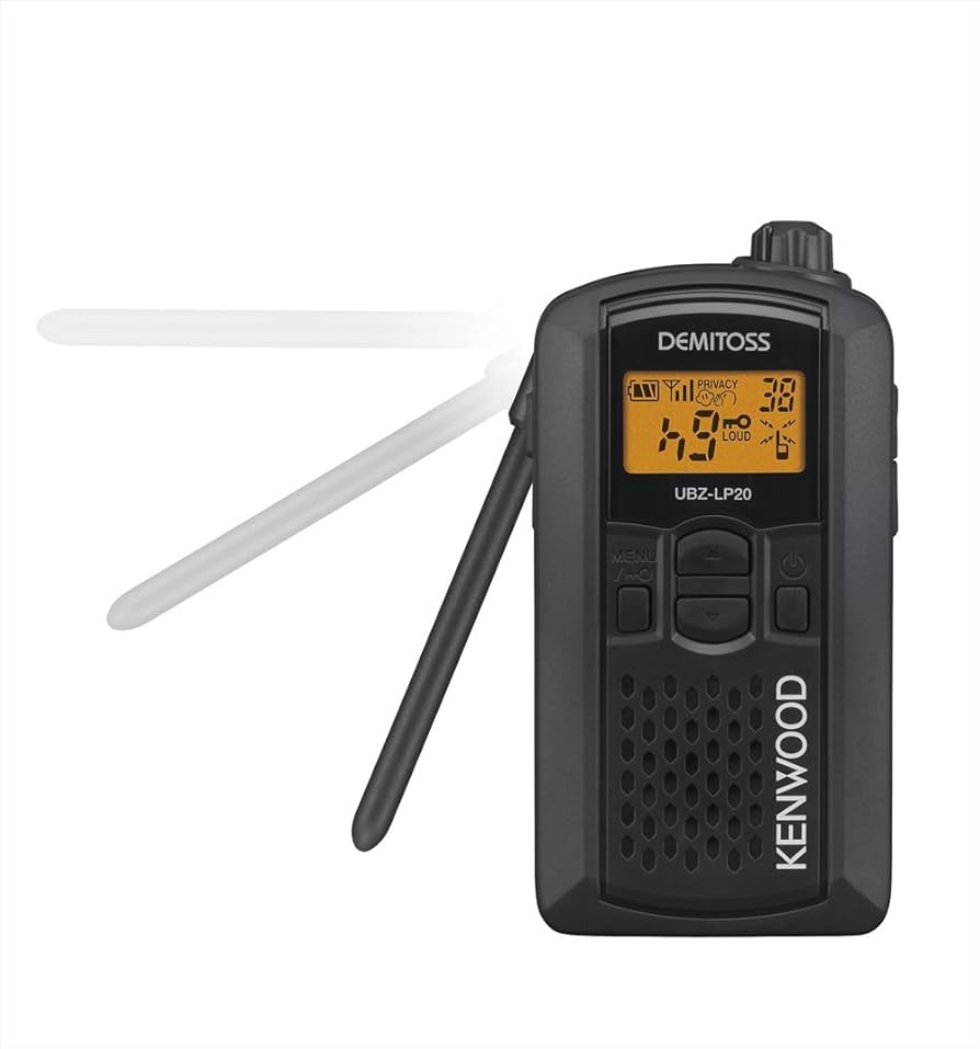 程度良好☆KENWOOD UBZ-LP20 特定小電力トランシーバー UBZ-LP20