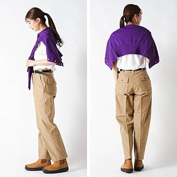 Amazon | Shinzone シンゾーン ベイカーパンツ 36 カーキ | ロング