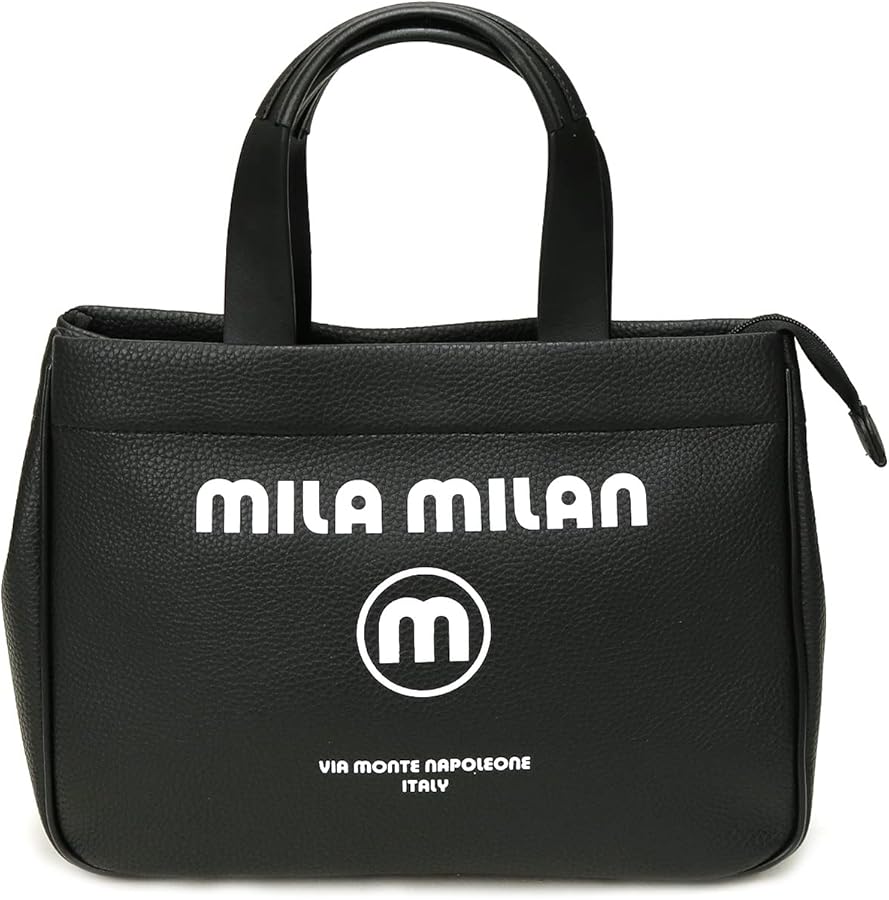 Amazon | [ミラミラン] トートバッグ ミラミラン トート クロ 30x22x9