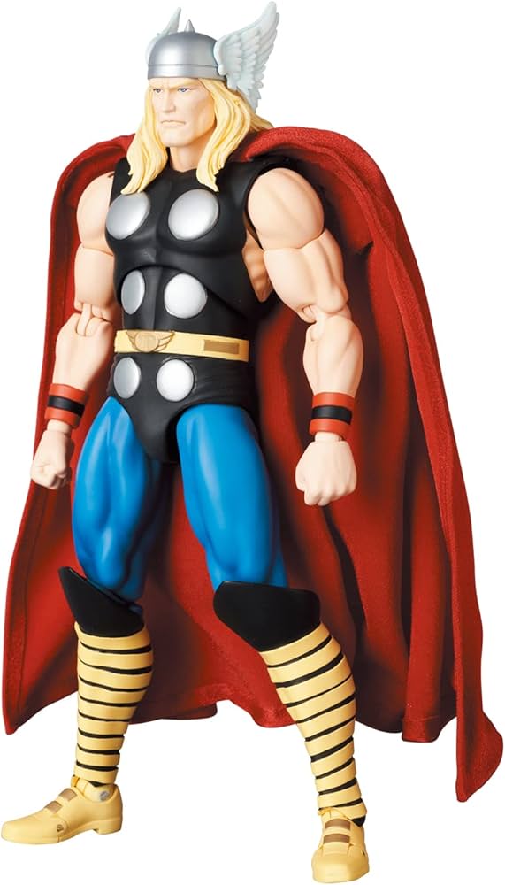 Amazon.com: MAFEX No. 182 THOR Thor (Comic Ver.) Total Height