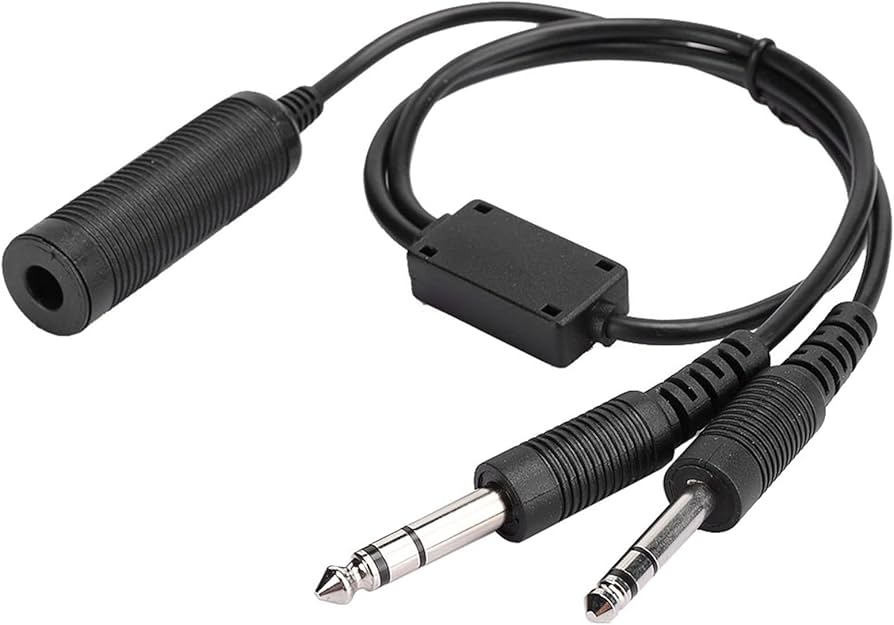 Amazon.com: JTLB Helicopter to General Aviation Headset Adapter