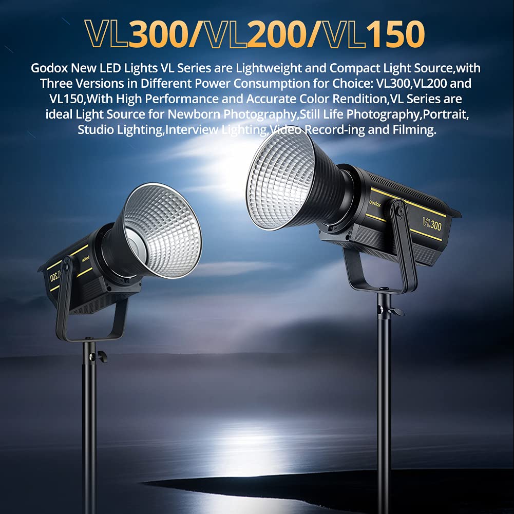 Amazon.com : Godox VL300 LED Video Light : Electronics