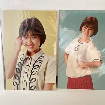 Amazon.co.jp: 酒井法子 のりぴー ブロマイド 写真 2枚セット 公式