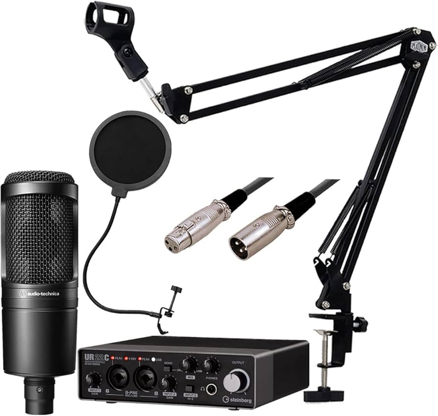 Amazon.co.jp: STEINBERG / UR22C AT2020配信DAWセット -3mマイク