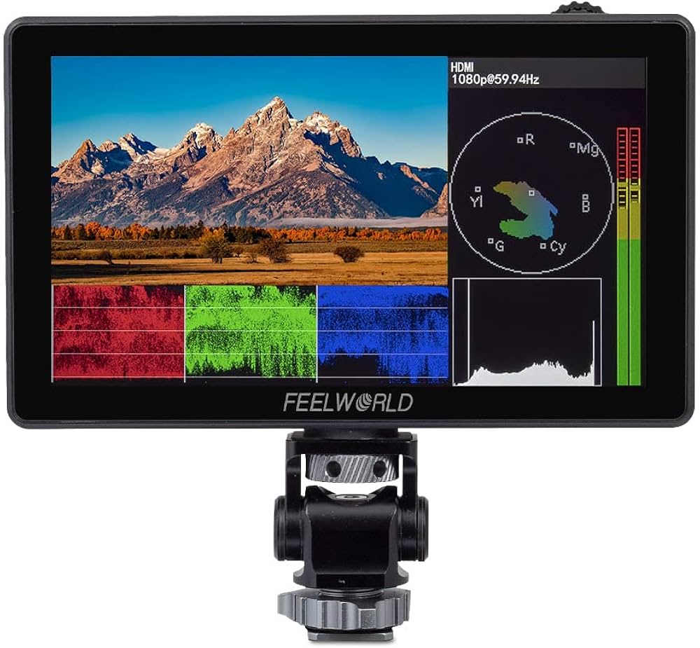 Amazon | FEELWORLD LUT5 5.5インチHDR/3D LUTカメラモニター1920x1080