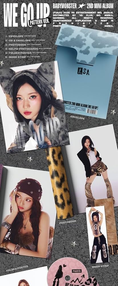 Amazon.co.jp: ベイビーモンスター BABYMONSTER WE GO UP [Pattern Ver