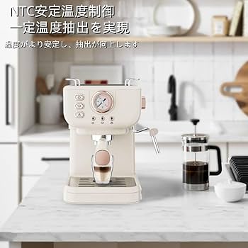 Amazon.co.jp: Bxzzuis家庭用小型110Vエスプレッソマシン コーヒー