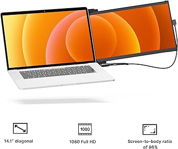 Amazon.co.jp: ポータブルモニター - モバイルピクセル Duex Max DS