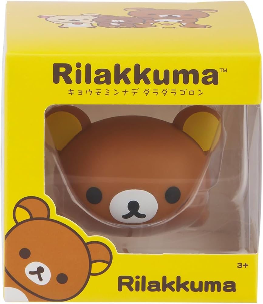 Amazon.com: Rilakkuma San-X Original Laydown Vinyl Figurine Toy
