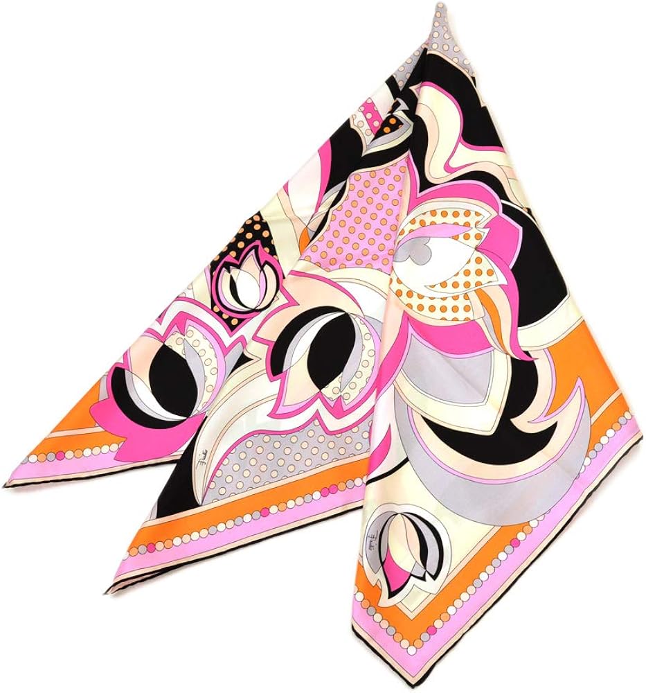 Amazon | EMILIO PUCCI(エミリオプッチ)スカーフ レディース プッチ柄